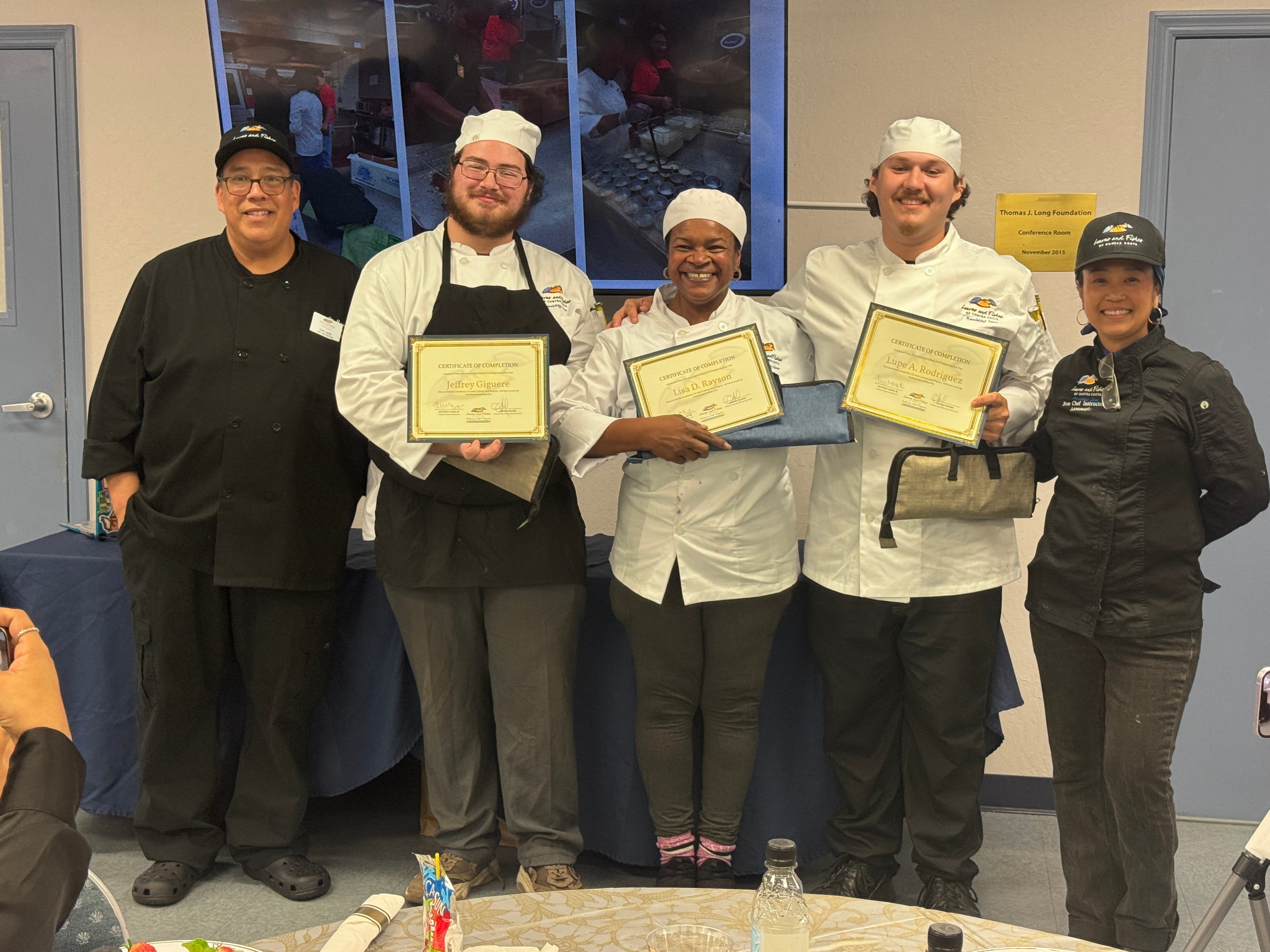 Culinary Arts Training Program graduates