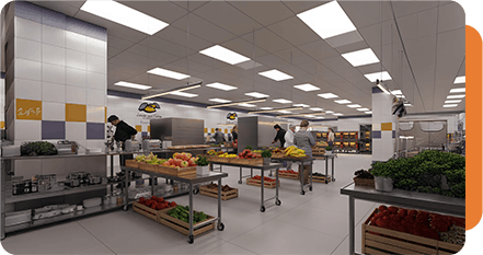 Kitchen rendering