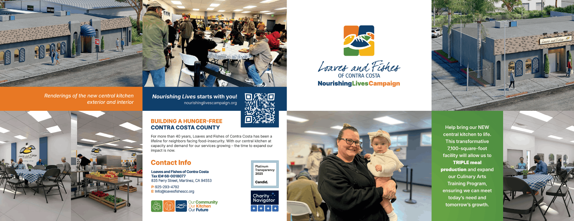Nourishing Lives Campaign brochure preview